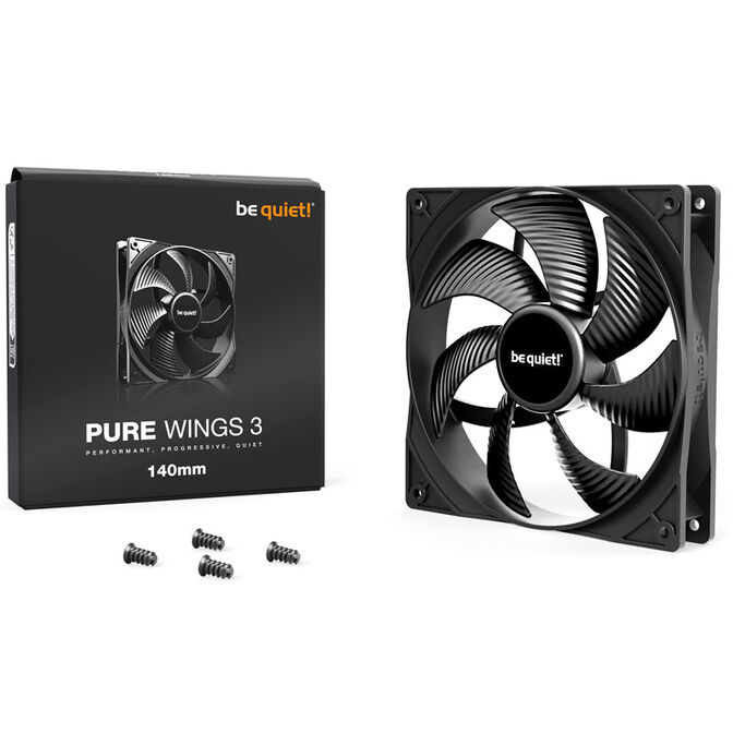 be quiet! Fan Pure Wings 3 Fan - 140mm image number 2