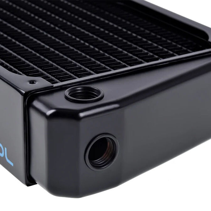 Alphacool NexXxoS XT45 Full Copper X-Flow Radiator &ndash; 480mm, black image number 2