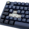 Ducky One 3 Cosmic Blue TKL Gaming Keyboard, RGB LED - MX-Ergo-Clear image number null