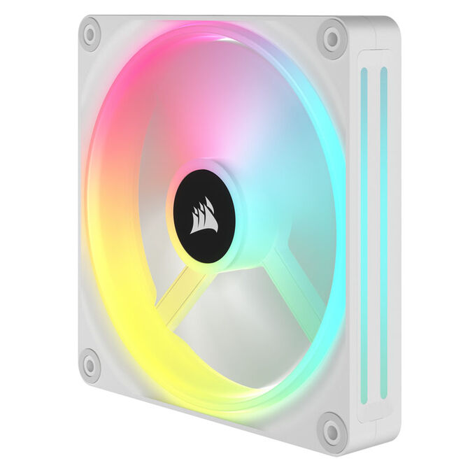 Corsair iCUE LINK QX140 RGB Series, PWM Fan - 140mm, white image number 4