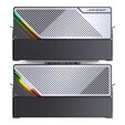 Jonsbo CA80 CPU-K&uuml;hler, Dual-Tower, 2 x 120mm, PWM, RGB - schwarz image number null