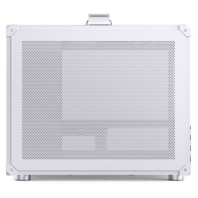 Jonsbo C6 MAX PC case, mini case, Micro-ATX, Tempered Glass - white image number 11