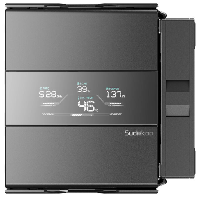 Sudokoo SK620V CPU-K&uuml;hler, Dual Tower - 2x 120mm, schwarz image number 2