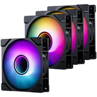 PHANTEKS "4er Pack" 1x M25 Gen2 PWM D-RGB L&uuml;fter & 3er Pack Reverse Blade L&uuml;fter, 120mm - schwarz