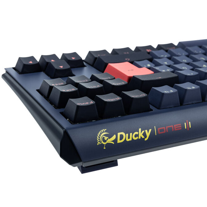 Ducky One 3 Cosmic Blue TKL Gaming Keyboard, RGB LED - MX-Ergo-Clear image number 6