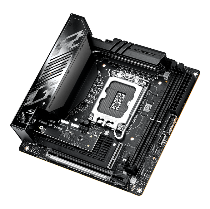 ASUS ROG Strix Z890-I Gaming WiFi motherboard, LGA 1851 socket, Intel Z890, Mini-ITX, DDR5 image number 7