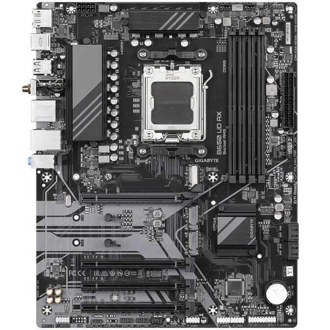 GIGABYTE B650 UD AX motherboard, socket AM5, AMD B650, ATX, DDR5 image number 2