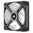 Corsair iCUE LINK QX120 RGB Series, PWM L&uuml;fter - 120mm, schwarz image number null