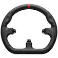 Asetek SimSports GT Rim - Closed D, Leder - schwarz image number null