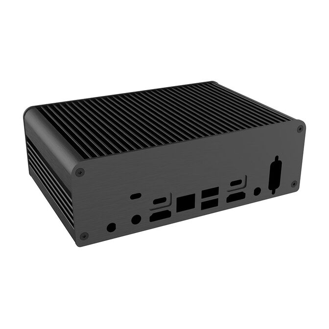 Akasa Newton CWS Intel NUC-Geh&auml;use, passive K&uuml;hlung - schwarz image number 2