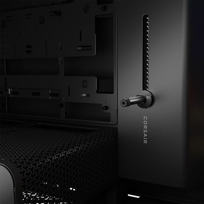 Corsair FRAME 4000X RS PC Case, Mid-Tower, E-ATX - 4x RS120 Fans, black image number 13