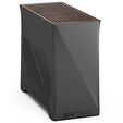Fractal Design Era 2 Mini-ITX Geh&auml;use, Walnussholz-Panel &ndash; Grau image number null