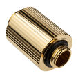 EK Water Blocks EK-Quantum Torque G1/4 Inch Extension Straight MM 28 - gold image number null