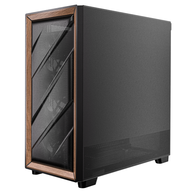 Antec Flux PC Case, Mid Tower, E-ATX, Tempered Glass &ndash; Black image number 5