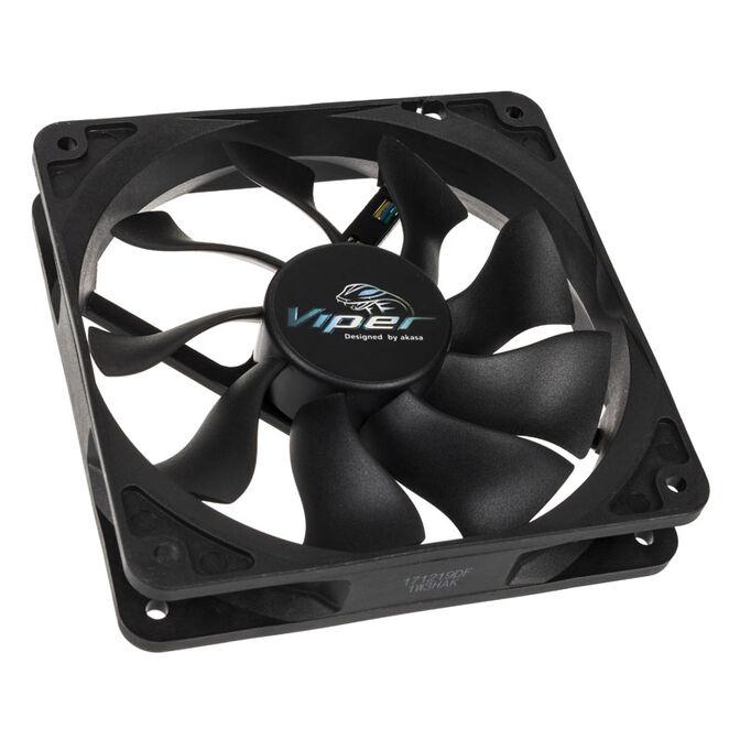 Akasa Viper PWM Fan, black - 120mm image number 0