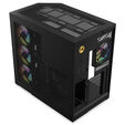 HYTE Y50 Midi-Tower PC-Geh&auml;use, E-ATX, Tempered Glass - Pitch Black image number null