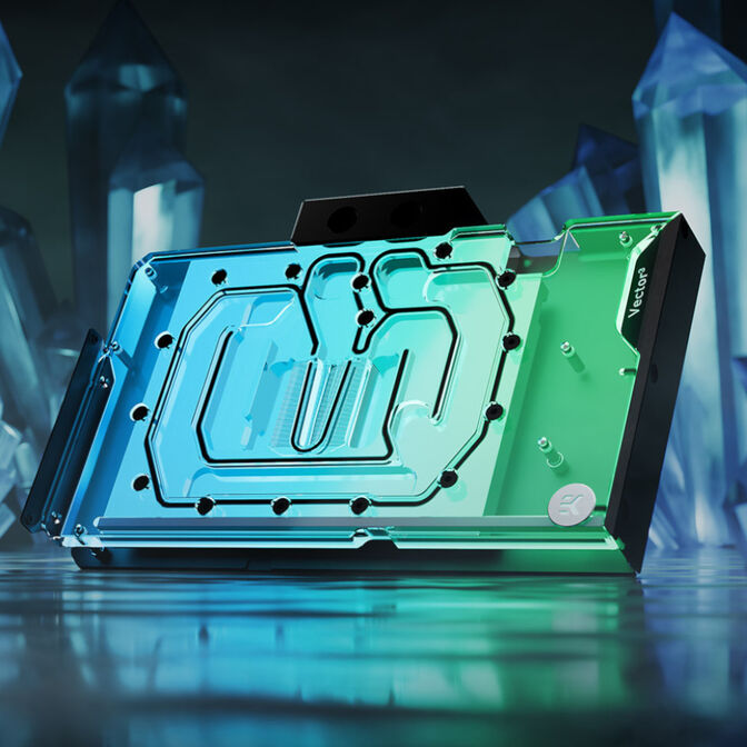 EKWB EK-Quantum Vector&sup3; Suprim RTX 5090 GPU-Wasserk&uuml;hler, D-RGB, Backplate - Acryl image number 2