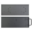SilverStone RM4A Server-Geh&auml;use, 4HE Rackmount, SSI-EEB, Mesh - dunkelgrau image number null