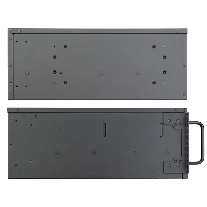 SilverStone RM4A Server-Geh&auml;use, 4HE Rackmount, SSI-EEB, Mesh - dunkelgrau image number 8