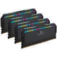Corsair Dominator Platinum RGB DDR5-6400 RAM, CL32, XMP - 64GB Quad-Kit, black image number null