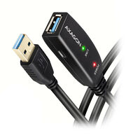 AXAGON ADR-305 USB 3.2 Gen 1 Verl&auml;ngerungskabel, aktiv - 5m