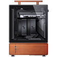 Jonsbo T7 PC Case, Mid Tower, mATX, Tempered Glass - black image number null