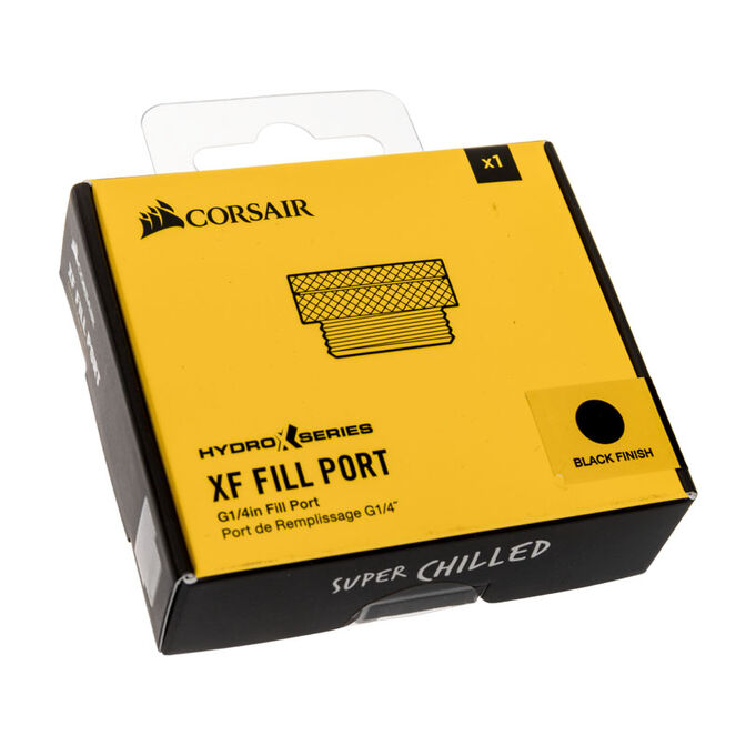 Corsair Hydro X Series XF Fill Port G1/4 Inch IG - black image number 3