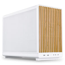 Lian Li DAN Cases A3-mATX Wood Edition PC-Geh&auml;use, Micro-ATX - Buche, wei&szlig;