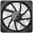 Corsair iCUE Link LX120 RGB, PWM L&uuml;fter, 3er Pack - 120mm, schwarz image number null
