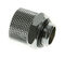 Bitspower Anschluss gerade G1/4 Zoll AG auf 11/8mm - silber gl&auml;nzend