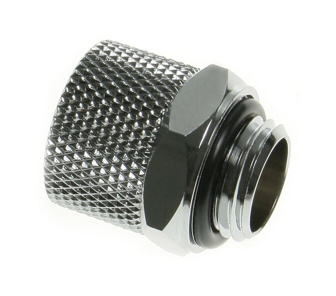 Bitspower Anschluss gerade G1/4 Zoll AG auf 11/8mm - silber gl&auml;nzend image number 0