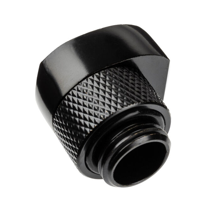 Alphacool Eiszapfen G1/4 inch extension offset MF 8 - black image number 2