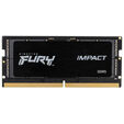 Kingston Fury Impact DDR5-6000 RAM, CL38, SO-DIMM, XMP - 16 GB, black image number null