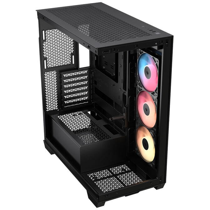 Corsair 3500X RS-R PC-Geh&auml;use, Midi-Tower, E-ATX, RGB, Tempered Glass - schwarz image number 2