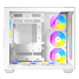 Antec C5 PC case, mid tower, ATX, RGB, tempered glass - white image number null