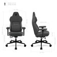ThunderX3 CORE Smart Ergonomischer Gaming Stuhl - Loft Hellgrau image number null