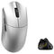 WLMouse Beast G Max Gaming-Maus, 8.000Hz - silber