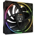 be quiet! Light Wings ARGB PWM L&uuml;fter Triple Pack - 120mm, schwarz, High Speed image number null