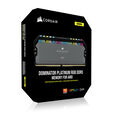 Corsair Dominator Platinum RGB DDR5-6000 RAM, CL30, EXPO - 64 GB Dual-Kit, grey image number null