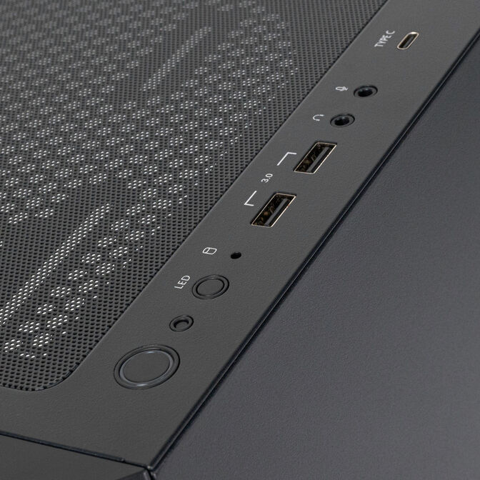 Silverstone FARA 514X PC Case, Mid Tower - Black image number 4
