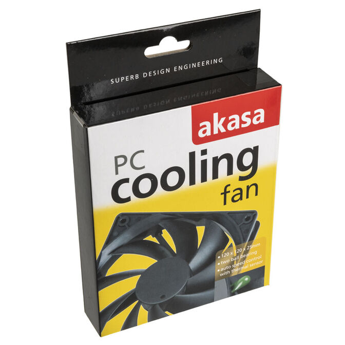 Akasa Auto Thermal Fan Cooler - 120mm image number 4