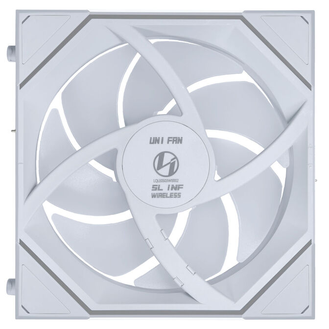 Lian Li UNI FAN SL-INF Wireless L&uuml;fter, ARGB, PWM - Reverse Blade, 120mm, wei&szlig; image number 5