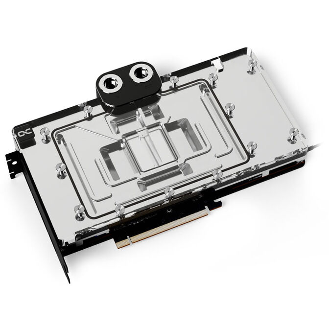 Alphacool Core RTX 4090 AMP with Backplate - Acrylic + Nickel image number 2