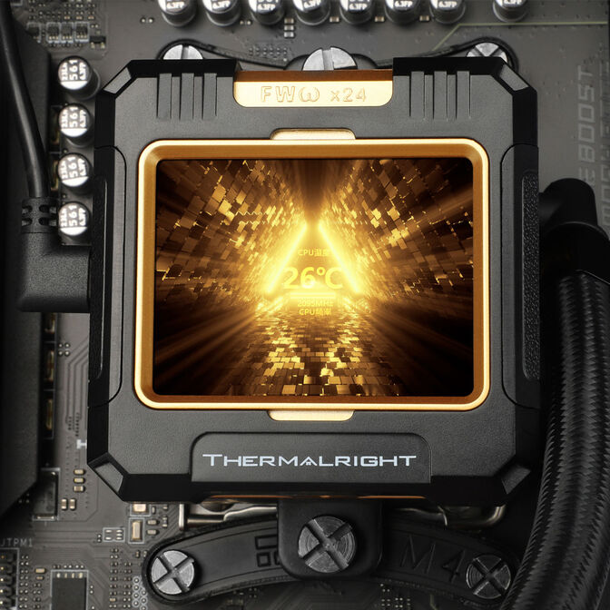 Thermalright Frozen Warframe Wasserk&uuml;hlung, ARGB - 420mm, schwarz image number 6