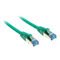 InLine Patchkabel Cat.6A, S/FTP (PiMf), 500MHz, gr&uuml;n - 10m