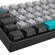 Ducky Miya Pro Moonlight TKL Gaming Tastatur f&uuml;r PC/Mac, MX-Blue, wei&szlig;e LED - dunkelgrau image number null