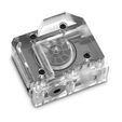 EK Water Blocks EK-Quantum Scalar Flowmeter Bottom-To-Top D-RGB - Black image number null
