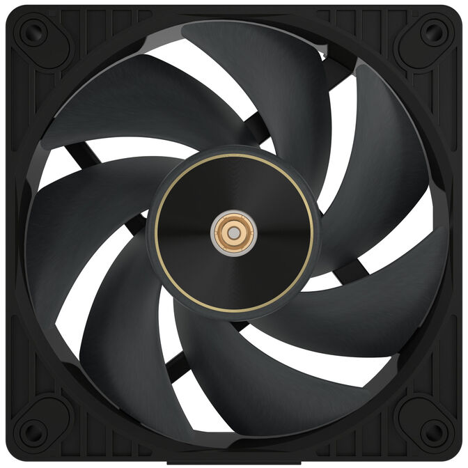 ASUS ProArt PF120 PWM Fan, 120 mm, 3,000 RPM, 28 mm Frame - Black image number 4