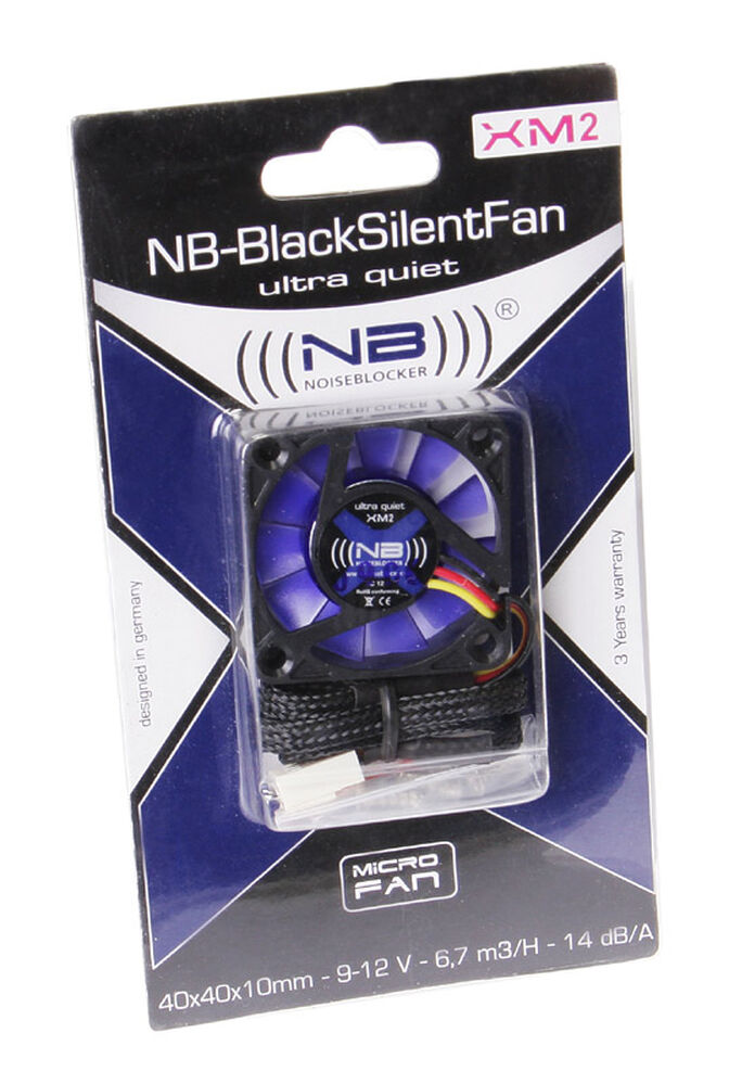 Noiseblocker BlackSilent Fan XM-2 - 40mm image number 2