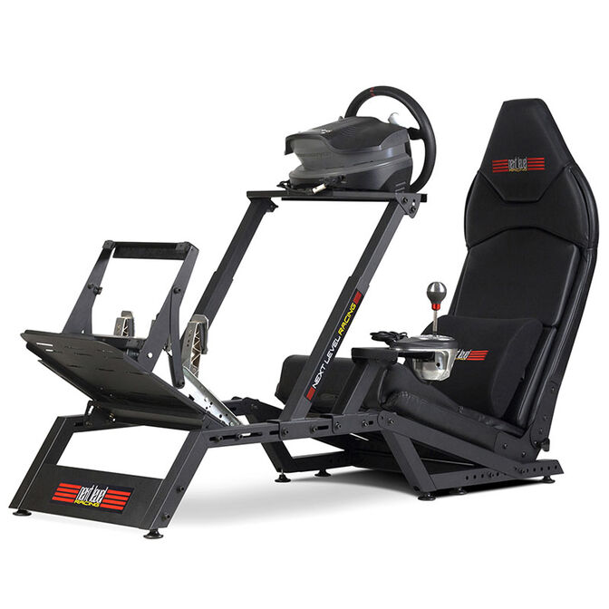 Next Level Racing F-GT Formula and GT Simulator Cockpit + Floor Mat Gaming-Matte image number 5